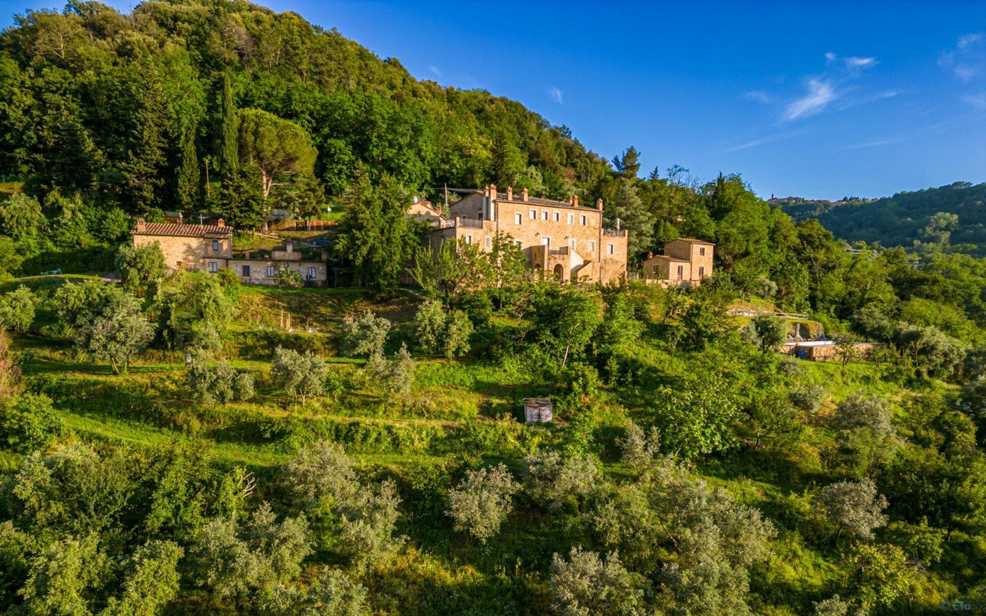 Borgo Gatteraia Aparthotel Volterra Eksteriør bilde
